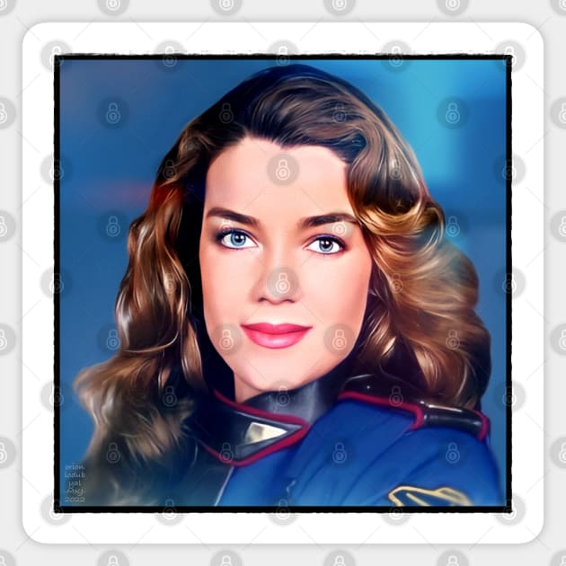 Babylon 5 Susan Ivanova Season 1 Uniform Sticker by OrionLodubyal